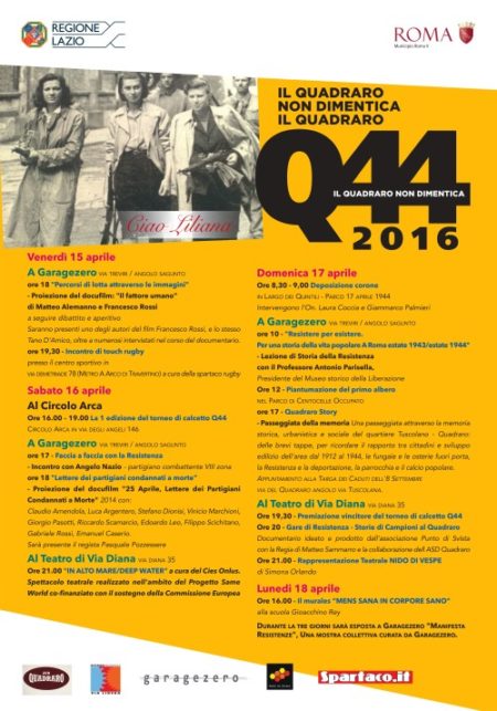 Q44 - programma del 2016