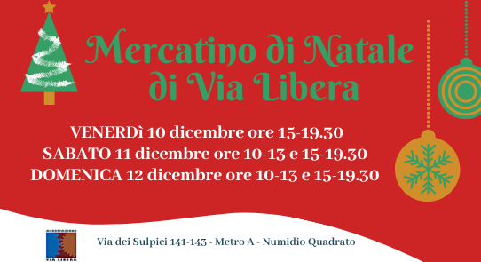 mercatino natale via libera 2021